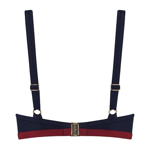 Marlies Dekkers Swimwear Starboard navy/red push up bikini bra Marlies Dekkers Swimwear Starboard navy/red push up bikini bra