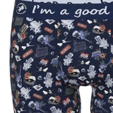 A Fish Named Fred Tattoo Rock & Roll  navy/print boxershort