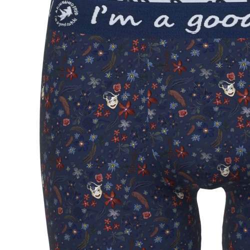 A Fish Named Fred Masks navy/print boxer short A Fish Named Fred Masks navy/print boxer short