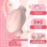 PureVibe Oral Air-Pulse Lover baby pink clitoris vibrator