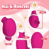 PureVibe Oral Air-Pulse Lover pink clitoris vibrator
