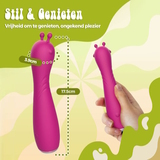 PureVibe Snail purple wand vibrator