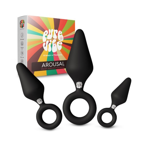 PureVibe Arousel black anal toy