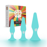 PureVibe Glow blue anal toy