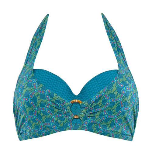 Marlies Dekkers Swimwear Oceana blue/green padded bikini bra Marlies Dekkers Swimwear Oceana blue/green padded bikini bra