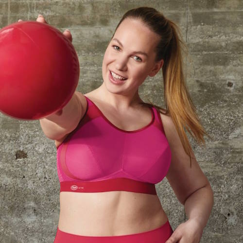 Anita Active Extreme Control pink/red sport bra Anita Active Extreme Control pink/red sport bra