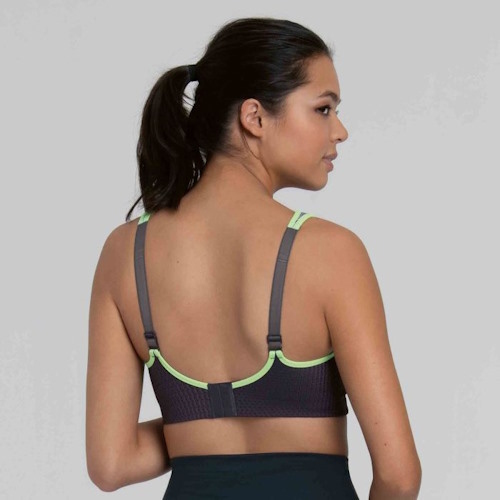 Anita Active Air Control Delta Trail grey/print sport bra Anita Active Air Control Delta Trail grey/print sport bra