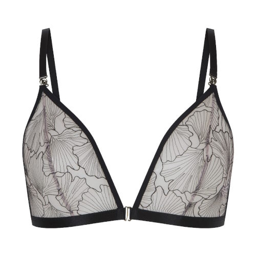 LingaDore Black Flower black wireless bra LingaDore Black Flower black wireless bra