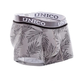 Mundo Unico Hojas Grisaseas grey/print trunk short