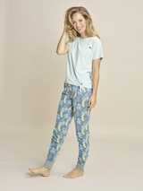 Charlie Choe Tropical Fever aqua pyjama shirt