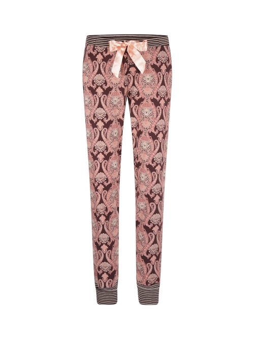 Charlie Choe Wild Hearted brown/pink pyjama pant