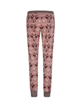 Charlie Choe Wild Hearted brown/pink pyjama pant