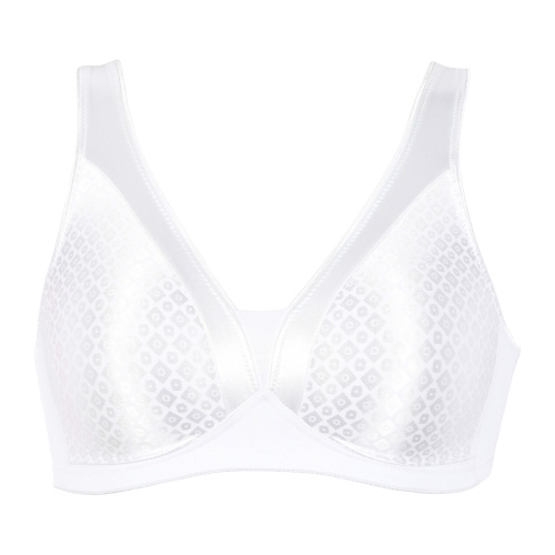 Naturana Minimizer white/print wireless bra Naturana Minimizer white/print wireless bra