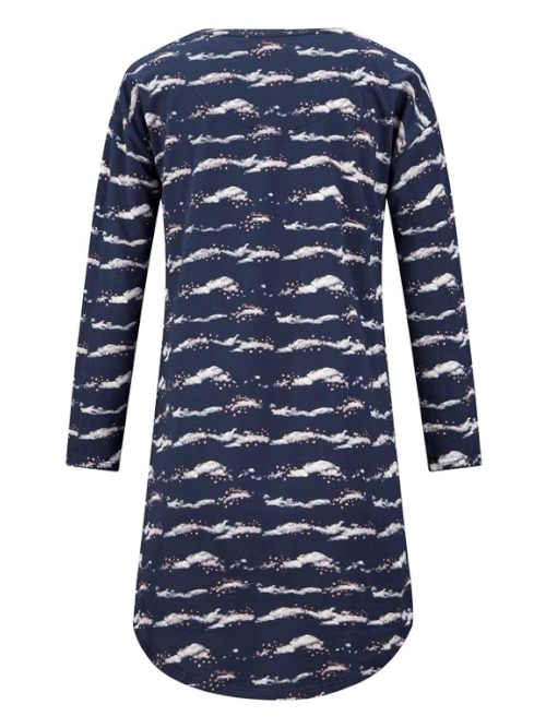 Charlie Choe Mystic Dreams navy/print nightdress Charlie Choe Mystic Dreams navy/print nightdress