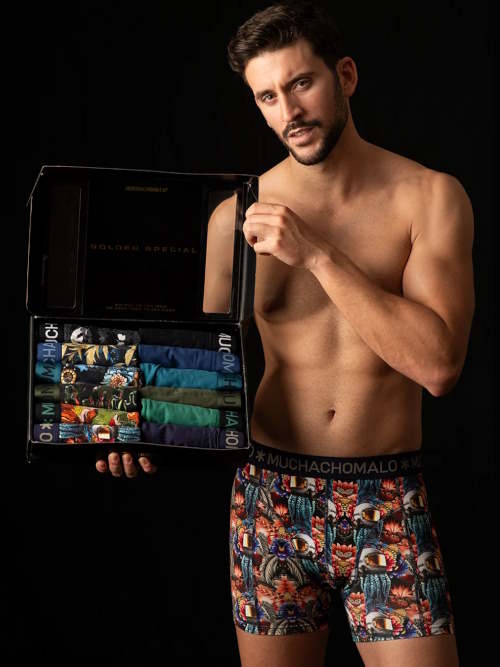 Muchachomalo Golden Special multicolor/print boxer short Muchachomalo Golden Special multicolor/print boxer short