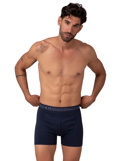 Muchachomalo Basic navy blue boxer short Muchachomalo Basic navy blue boxer short
