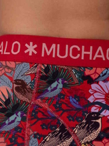 Muchachomalo Bird red/print boxershort