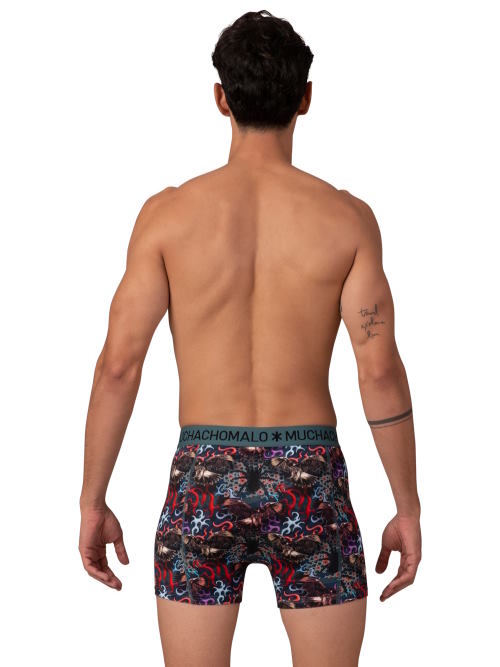 Muchachomalo Raptor green/print boxer short Muchachomalo Raptor green/print boxer short