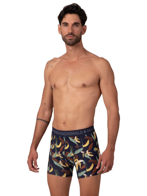 Muchachomalo Bananas navy/print boxer short Muchachomalo Bananas navy/print boxer short