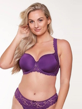 LingaDore Majesty purple purple padded bra