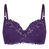 LingaDore Majesty purple purple soft-cup bra