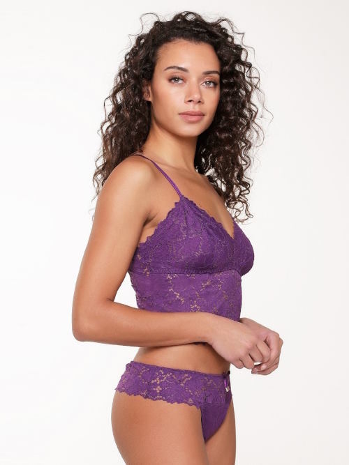 LingaDore Majesty purple purple wireless bra LingaDore Majesty purple purple wireless bra