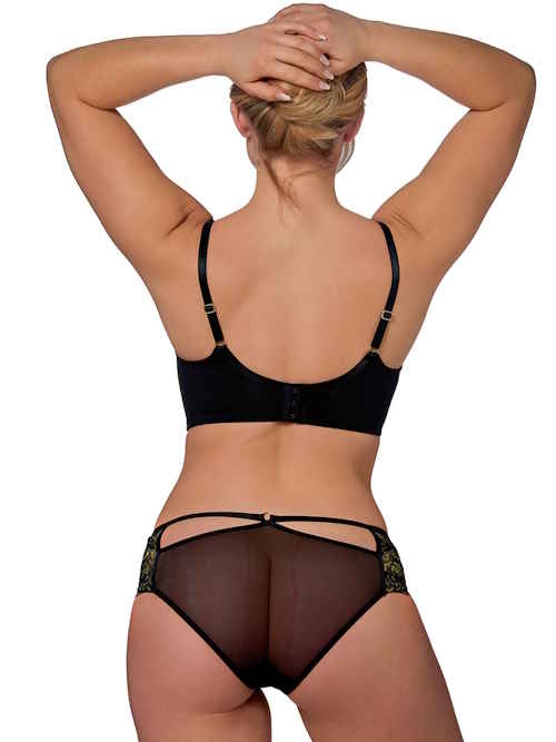 After Eden D-Cup & Up Tilde black/gold brief After Eden D-Cup & Up Tilde black/gold brief