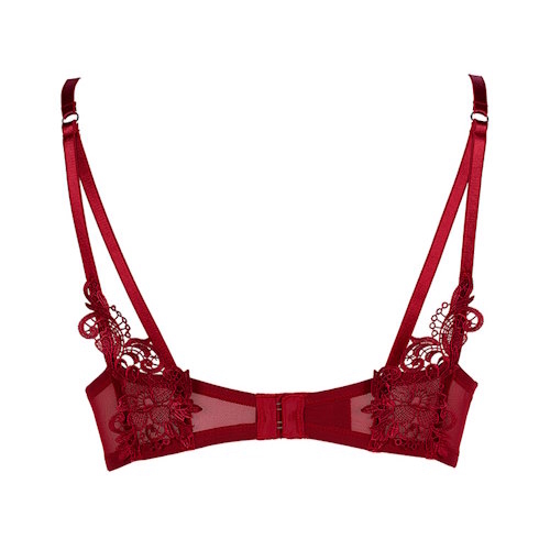 After Eden Tulien red padded bra After Eden Tulien red padded bra