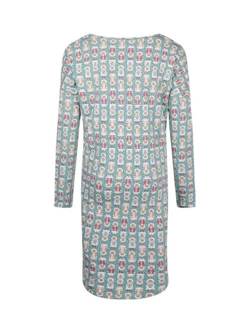 Charlie Choe Cold Days green/print nightdress Charlie Choe Cold Days green/print nightdress