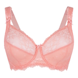 LingaDore Daily Full Coverage coral soft-cup bra