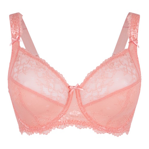 LingaDore Daily Full Coverage coral non-padded bra LingaDore Daily Full Coverage coral non-padded bra