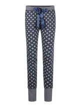 Charlie Choe Cold Days navy/print pyjama pant