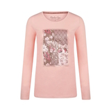 Charlie Choe Warm Nights peach pink pyjama shirt