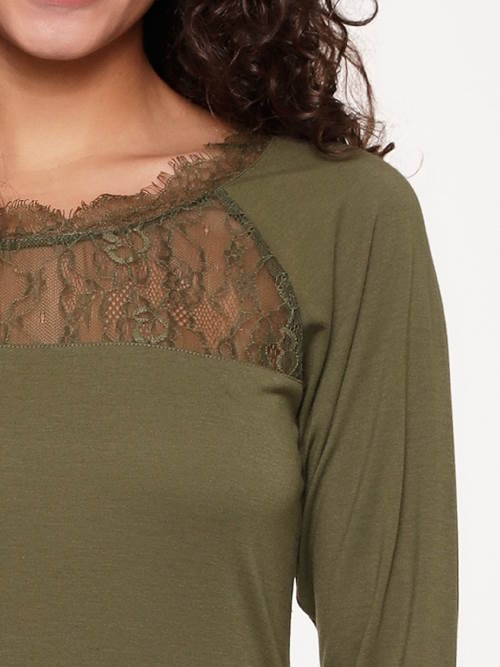 LingaDore Night Happy colour green nightdress LingaDore Night Happy colour green nightdress