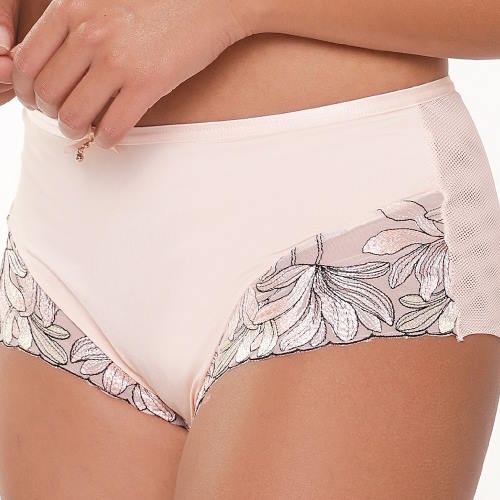 LingaDore Shell blush high waist brief LingaDore Shell blush high waist brief