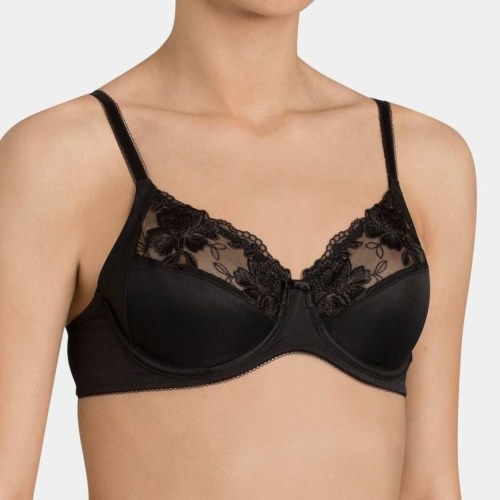 Triumph Modern Posy black non-padded bra Triumph Modern Posy black non-padded bra