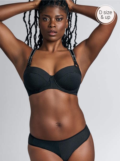 Marlies Dekkers Gloria black/print padded bra Marlies Dekkers Gloria black/print padded bra