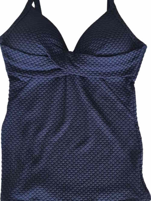 Bomain Rome grey/blue tankini set Bomain Rome grey/blue tankini set
