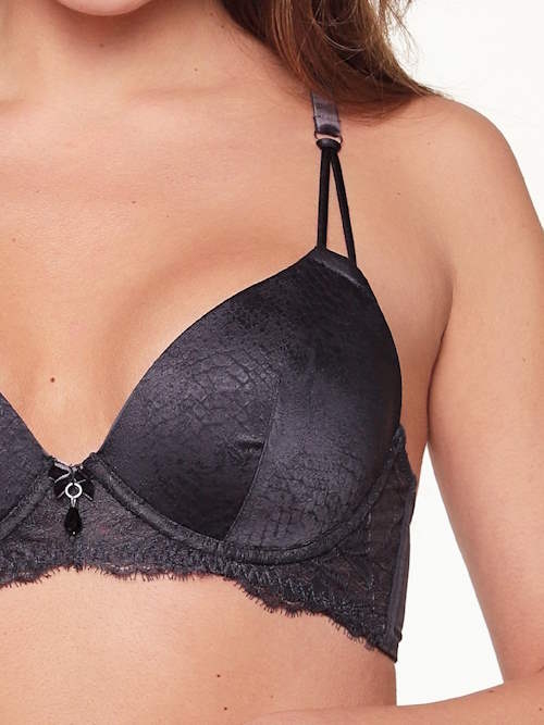 LingaDore Dark Snake navy blue padded bra LingaDore Dark Snake navy blue padded bra