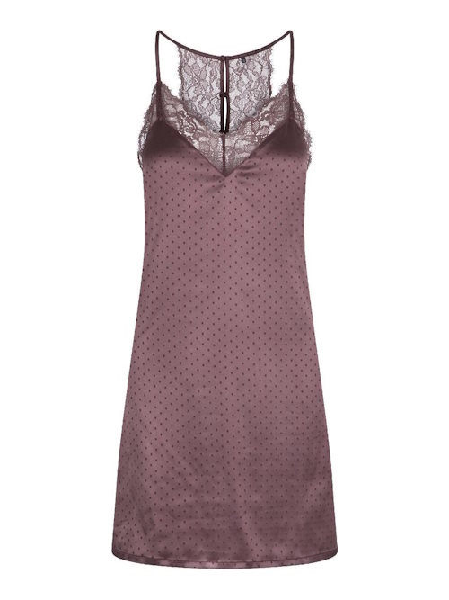 LingaDore Night Brown Dots brown slipdress LingaDore Night Brown Dots brown slipdress