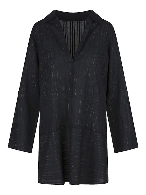 LingaDore Beach Black & White black/gold tunic LingaDore Beach Black & White black/gold tunic