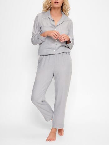 LINGADORE NIGHT Pyjama Set Comfy Grey