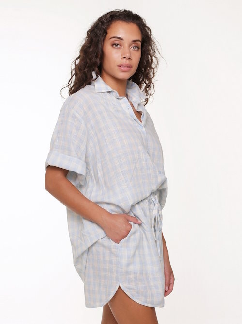 LingaDore Night  Hot summer nights baby blue shortama LingaDore Night  Hot summer nights baby blue shortama