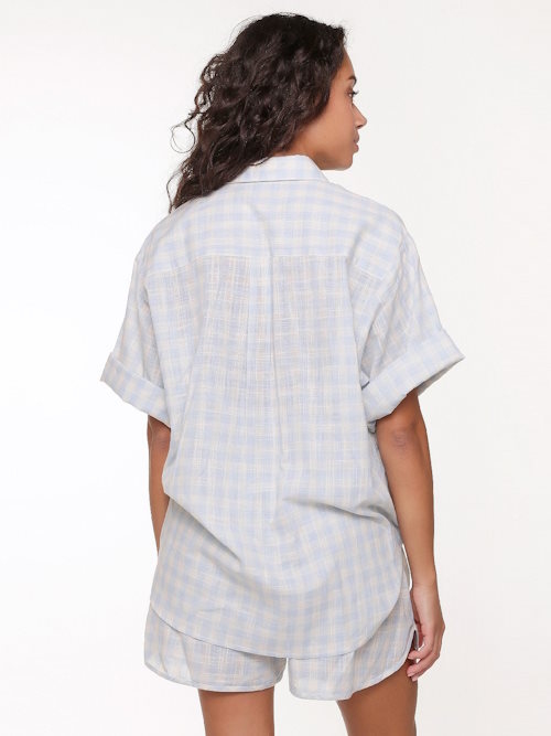 LingaDore Night  Hot summer nights baby blue shortama LingaDore Night  Hot summer nights baby blue shortama