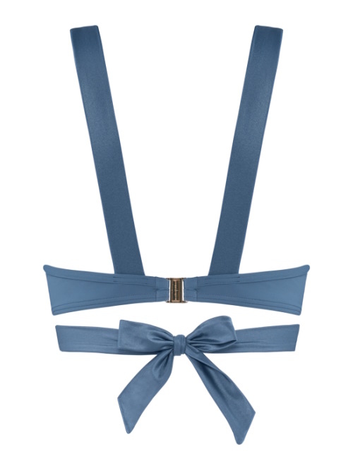 Marlies Dekkers Swimwear Cache Coeur jeans blue push up bikini bra Marlies Dekkers Swimwear Cache Coeur jeans blue push up bikini bra