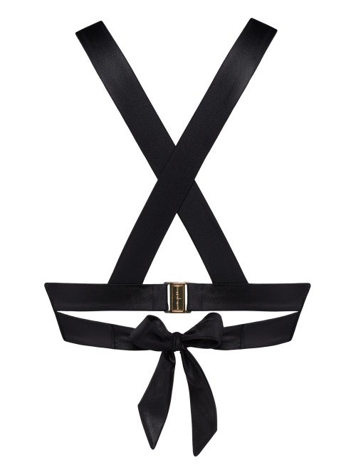 Marlies Dekkers Swimwear Cache Coeur black padded bikini bra Marlies Dekkers Swimwear Cache Coeur black padded bikini bra