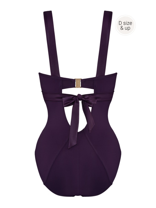 Marlies Dekkers Swimwear Cache Coeur purple bathingsuit Marlies Dekkers Swimwear Cache Coeur purple bathingsuit