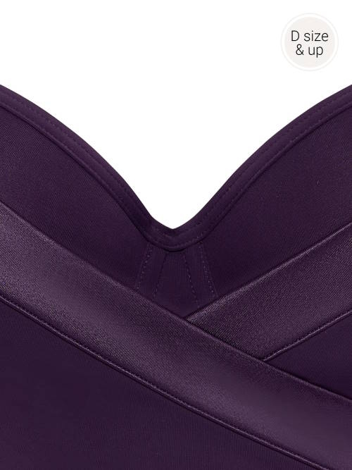 Marlies Dekkers Swimwear Cache Coeur purple bathingsuit Marlies Dekkers Swimwear Cache Coeur purple bathingsuit