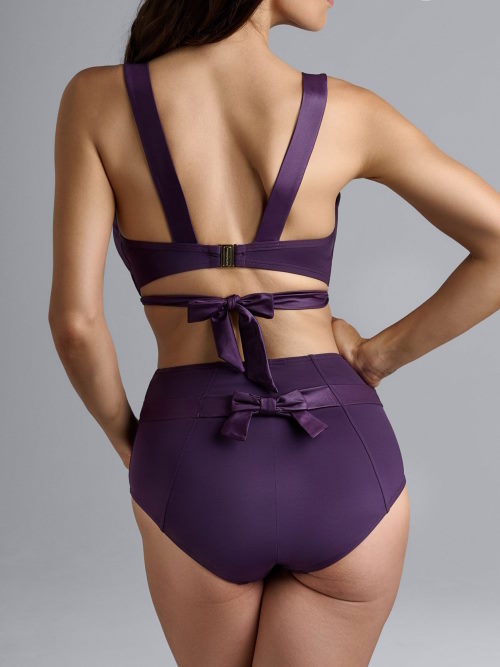 Marlies Dekkers Swimwear Cache Coeur purple padded bikini bra Marlies Dekkers Swimwear Cache Coeur purple padded bikini bra