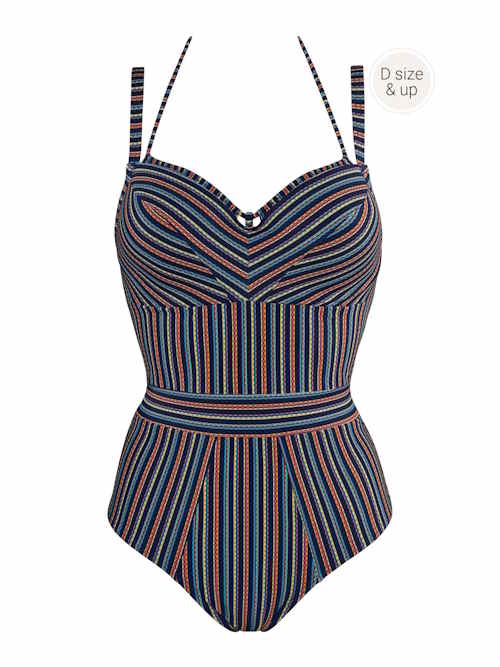 Marlies Dekkers Swimwear Holi Vintage navy/print bathingsuit Marlies Dekkers Swimwear Holi Vintage navy/print bathingsuit